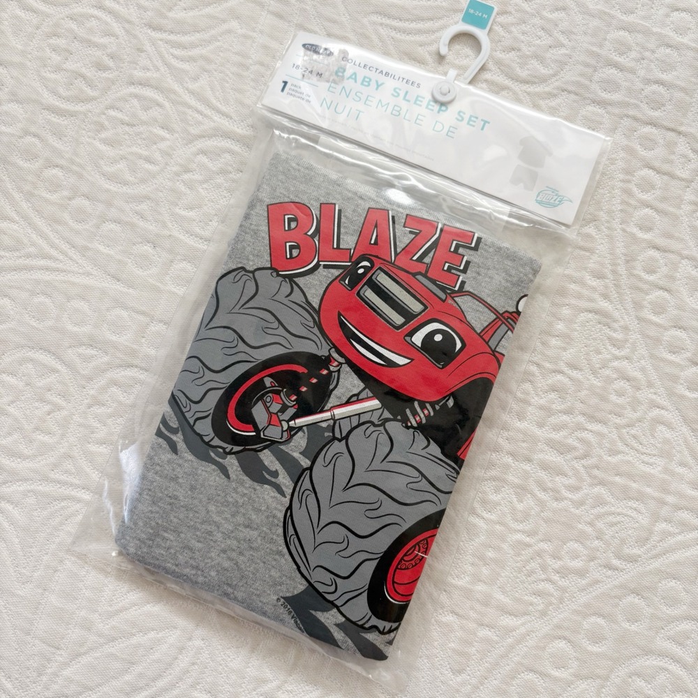 Old Navy Kids' Short Sleeve Baby Sleep‎ Set, Blaze (18-24 Months)